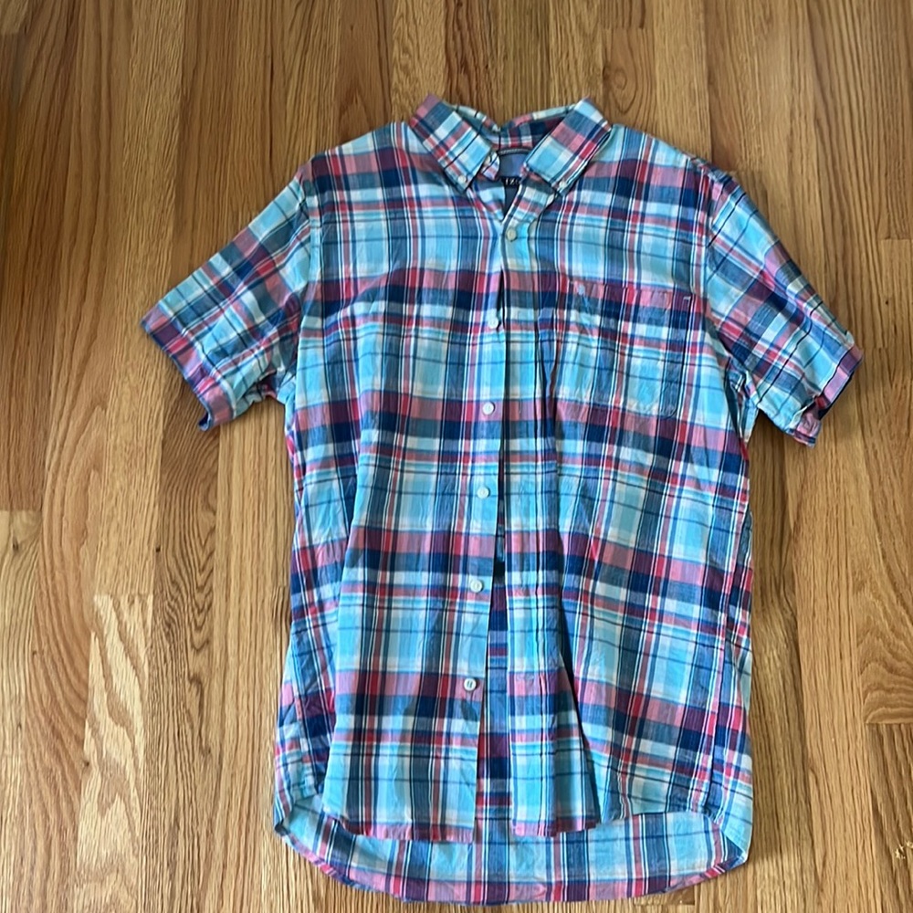 izod casual short sleeve shirt medium